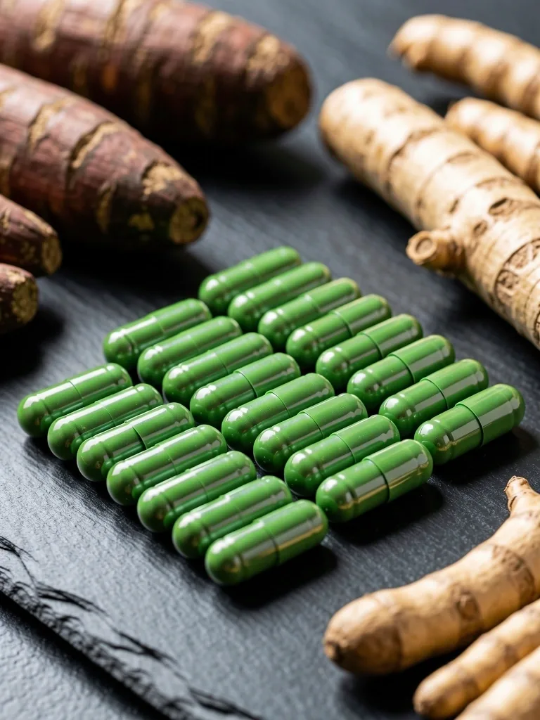 Natural capsules for strength and vitality